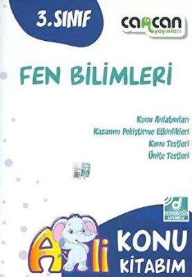 Cancan Yayınları 3. Sınıf Fen Bilimleri Konu Kitabım - 1