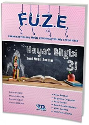 3. Sınıf FÜZE Hayat Bilgisi Yeni Nesil Sorular - 1