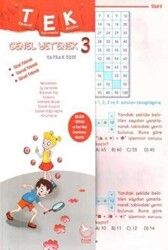 3. Sınıf Genel Yetenek TEK Yaprak Test - Palme Yayınları