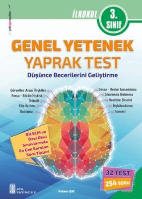 3. Sınıf Genel Yetenek Yaprak Test - 1
