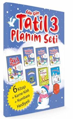 Damla Yayınevi 3. Sınıf Gün Gün Tatil Planım Seti - 1