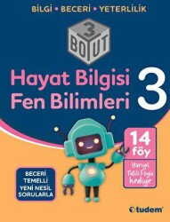 3. Sınıf Hayat Bilgisi + Fen Bilimleri 3 Boyut - Tudem Yayınları - Bayilik
