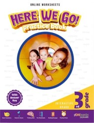 ONburda Yayınları 3. Sınıf Here We Go Practice Book - Onburda Yayınları