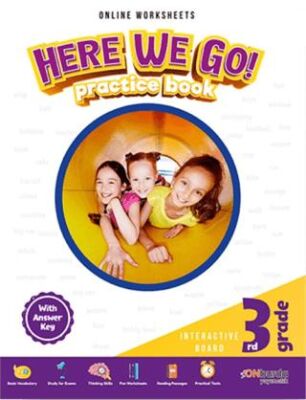 ONburda Yayınları 3. Sınıf Here We Go Practice Book - 1