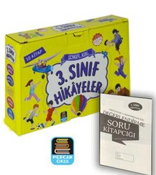 3. Sınıf Hikayeler Okuma Seti - 10 Kitap Soru Kitapçığı İlaveli - Mercan Okul Yayınları