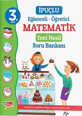 Dikkat Atölyesi Yayınları 3. Sınıf İpuçlu Eğlenceli - Öğretici Matematik Yeni Nesil Soru Bankası - 1