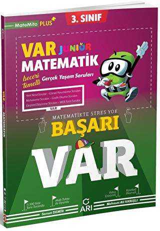 Arı Yayıncılık 3. Sınıf Matematik Junior VAR Soru Bankası