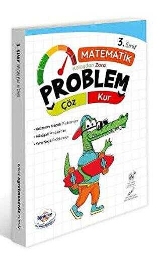 Öğretmen Evde Yayınları 3. Sınıf Matematik Problem Kur - Çöz Kitabı