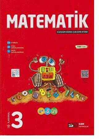 SBM Yayıncılık 3. Sınıf Matematik Kazanım Odaklı Çalışma Kitabı