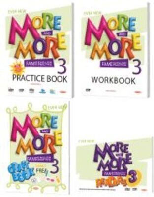 Kurmay Yayınları More and More English 3 Practice Book - Workbook + 5 Hikaye Kitabı + Craft Book Kurmay ELT Yayınları - 1