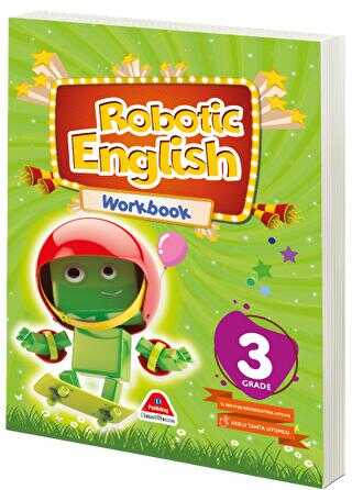 Damla Yayınevi - Bayilik Robotic English Workbook - 3. Grade