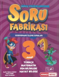 3. Sınıf Süreç Değerlendirme Tüm Dersler Soru Fabrikası - Kırmızı Beyaz Yayınları