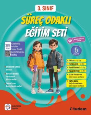 3. Sınıf Süreç Odaklı Eğitim Seti 6 Parça - 1