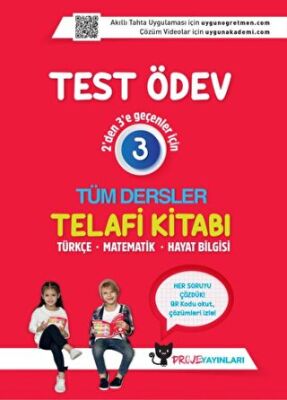 Proje Yayınları 3. Sınıf Telafi Kitabı - 1