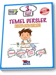 Açı Yayınları 3. Sınıf Tüm Dersler Konu Anlatım - Açı Yayınları