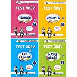 Sadık Uygun Yayınları 3. Sınıf Test Ödev Kitapları - Türkçe Matematik Fen Bilimleri Hayat Bilgisi