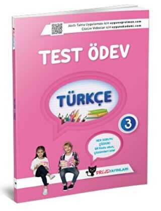 Sadık Uygun Yayınları 3. Sınıf Test Ödev Türkçe