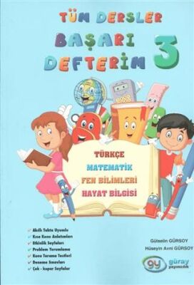 Güray Yayıncılık 3. Sınıf Tüm Dersler Başarı Defterim - 1