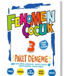 Fenomen Çocuk 3. Sınıf Tüm Dersler Paket Deneme 7 Deneme Fenomen Çocuk - Fenomen Çocuk