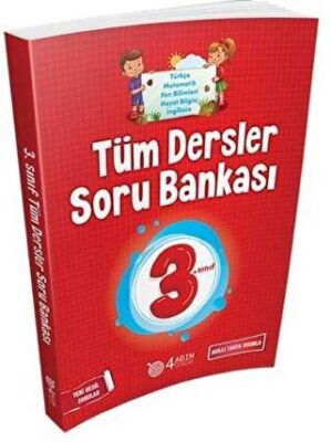 4 Adım Yayınları 3. Sınıf Tüm Dersler Soru Bankası - 1