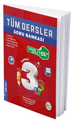 İlk Önce Yayıncılık 3. Sınıf Tüm Dersler Soru Bankası - 1