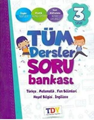 TDY Yayınları 3. Sınıf Tüm Dersler Soru Bankası - 1