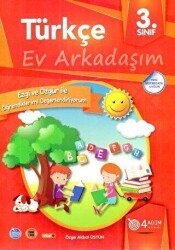 3. Sınıf Türkçe Ev Arkadaşım - 4 Adım Yayınları