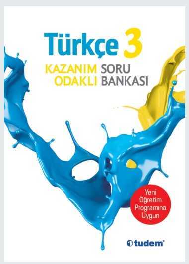 Tudem Yayınları - Bayilik 3. Sınıf Türkçe Kazanım Odaklı Soru Bankası