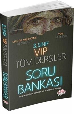 Editör Yayınevi 3. Sınıf Tüm Dersler Soru Bankası - 1