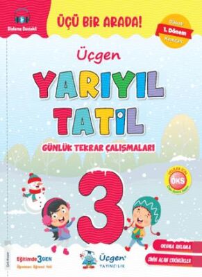 Üçgen Yayıncılık 3. Sınıf Yarıyıl Tatil Günlük Tekrar Çalışmaları - 1
