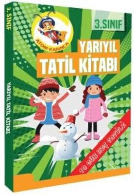Atom Karınca Yayınları 3. Sınıf Atom Karınca Yarıyıl Tatil Kitabı - 1
