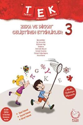 3. Sınıf Zeka ve Dikkat Geliştiren Etkinlikler + Yaprak Test Hediyeli - 1