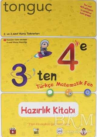 3'den 4'e Türkçe - Matematik - Fen Hazırlık Kitabı