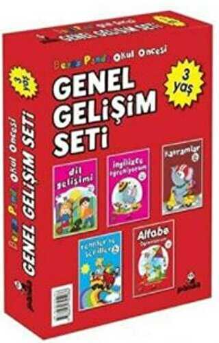 Okul Öncesi 3 Yaş Genel Gelişim Seti 5 Kitap - Beyaz Panda Yayınları