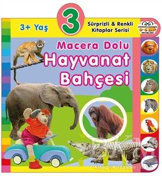 3+ Yaş Macera Dolu Hayvanat Bahçesi - 0-6 Yaş Yayınları