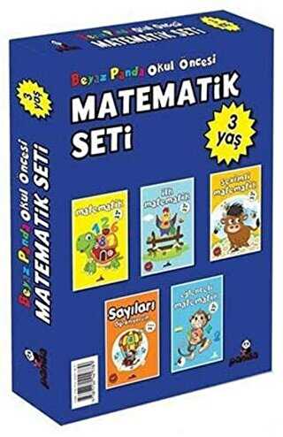 Okul Öncesi 3 Yaş Matematik Seti 5 Kitap