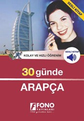 30 Günde Arapça kitap + 3 CD - Fono Yayınları