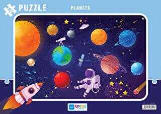 30 Parça Puzzle - Planets Gezegenler