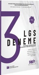 321 Yayıncılık LGS 3 Deneme - 321 Yayıncılık