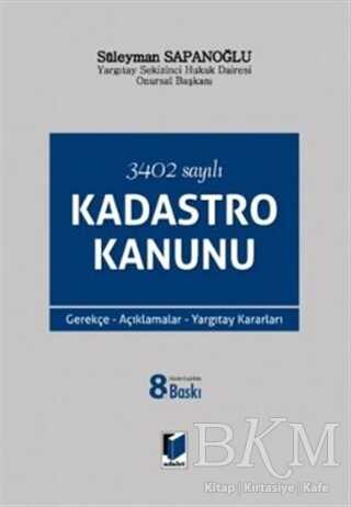 3402 Sayılı Kadastro Kanunu - Adalet Yayınevi