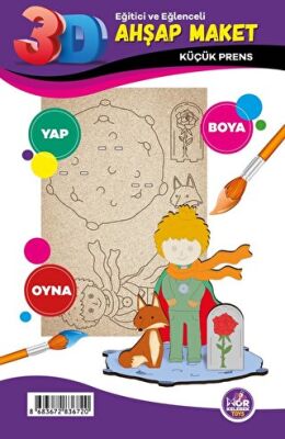 3D Ahşap Maket – Küçük Prens - 1