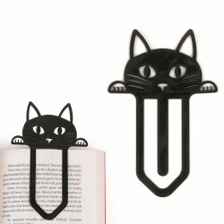 3D Ayraç Pisicik Siyah - Bcoverart