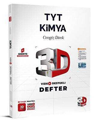 3D Yayınları 2024 TYT 3D Kimya Video Destekli Defter