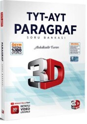 2025 TYT-AYT Paragraf Soru Bankası - 3D Yayınları
