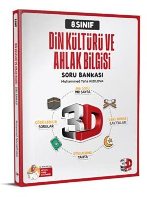 3D Yayınları 8. Sınıf Din Kültürü ve Ahlak Bilgisi Soru Bankası - 1