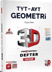 TYT AYT Geometri Video Destekli Defter - 3D Yayınları
