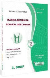 AÖF 3. Sınıf Karşılaştırmalı Siyasal Sistemler Güz Dönemi 5. Yarıyıl Konu Anlatımlı Soru Bankası - Egem Eğitim Yayınları