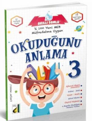 Damla Yayınevi - Bayilik 3. Sınıf Akıllı Damla Okuduğunu Anlama - 1