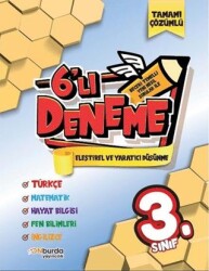 ONburda Yayınları 3. Sınıf Beceri Temelli Yeni Nesil Sorularla 6`lı Deneme Seti - Onburda Yayınları