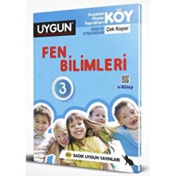 3. Sınıf KÖY Fen Bilimleri Çek Kopar Test - Sadık Uygun Yayınları